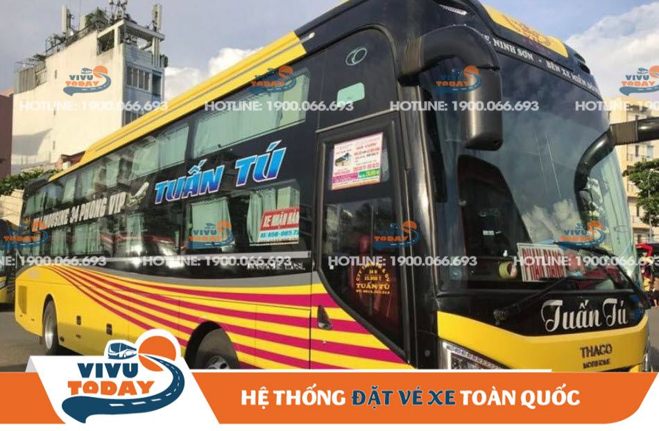 Xe khách Tuấn Tú Phan Rang đi Sài Gòn
