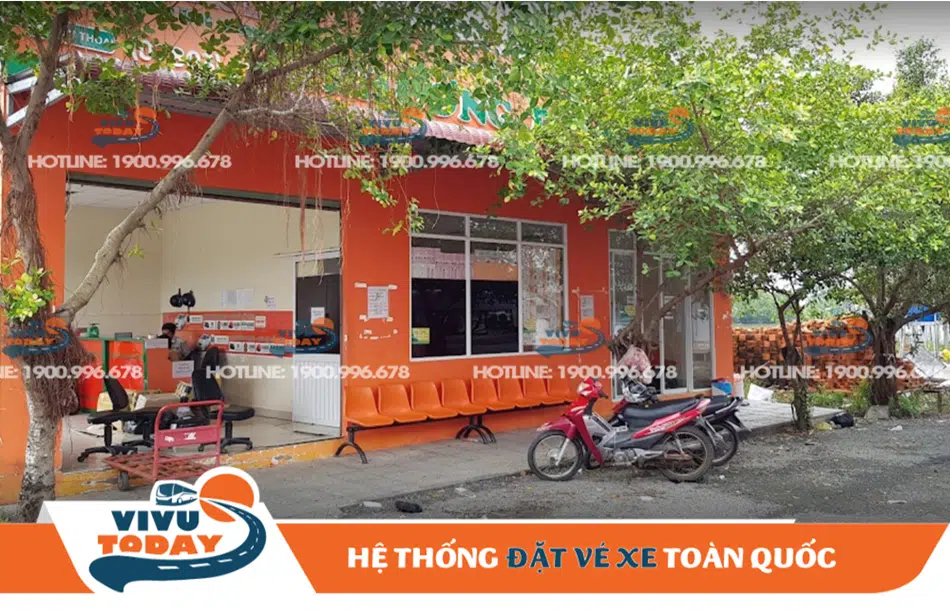 Quầy bán vé xe
