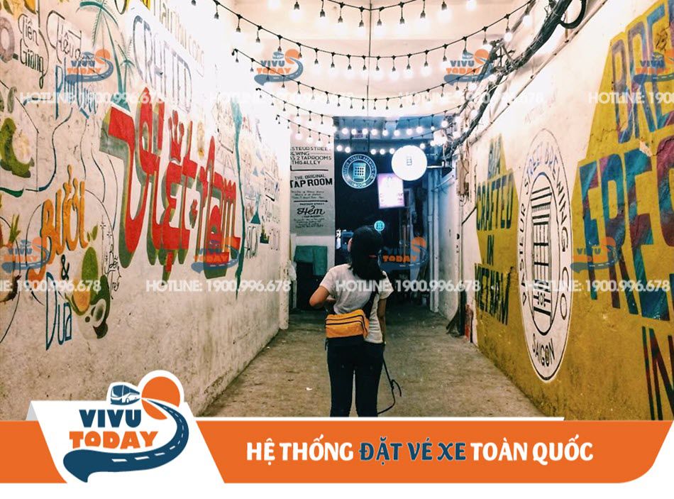 Hẻm 144 với các hình vẽ nghệ thuật Graffiti cực ngầu