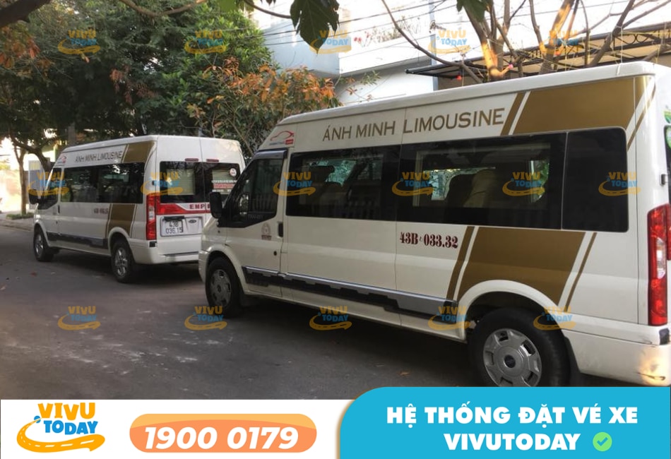 Nhà xe Ánh Minh Limousine tuyến Quãng Ngãi đi Đà Nẵng