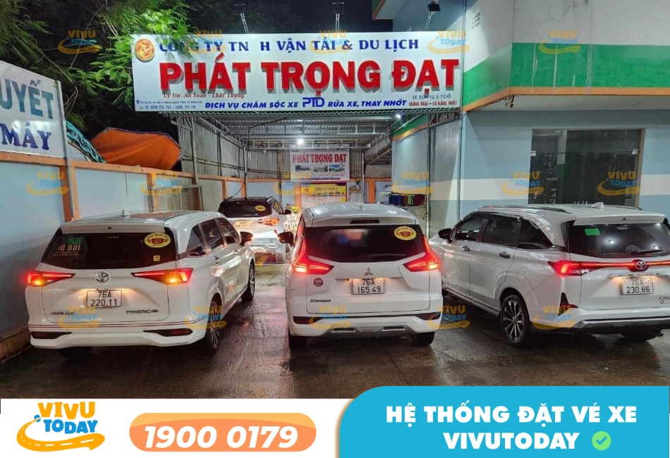 Nhà xe Phát Trọng Đạt tuyến Quang Ngãi đi Đà Nẵng