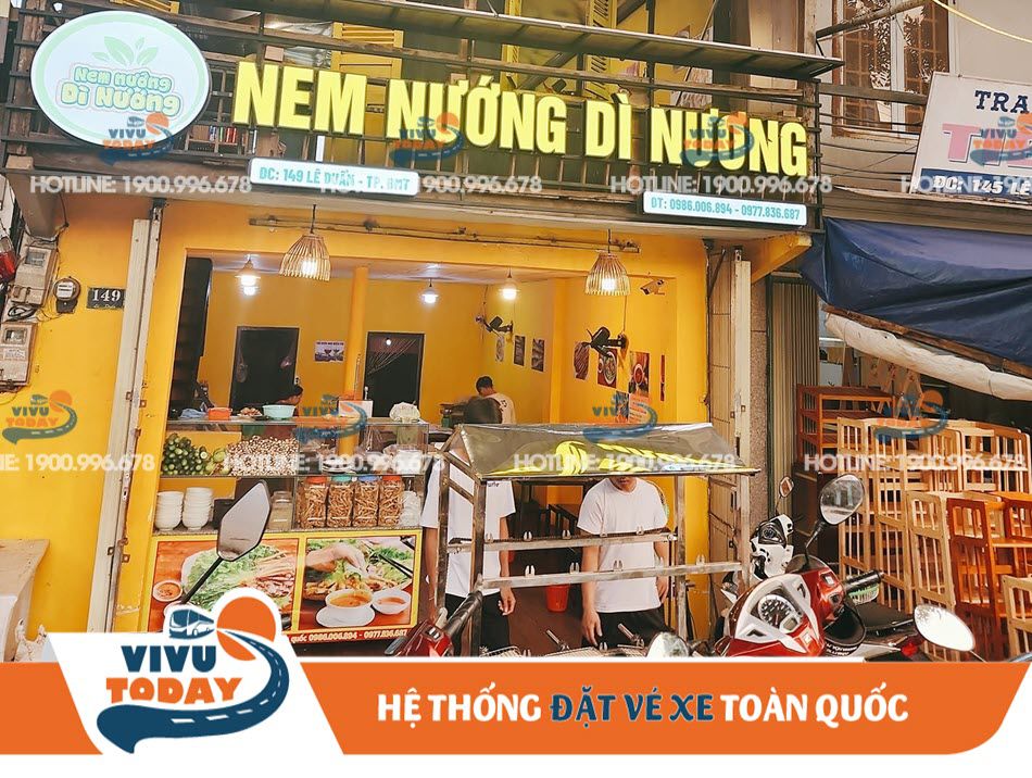 Quán nem Dì Nương ở Nha Trang