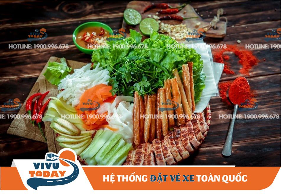 Món ăn nem nướng Nha Trang