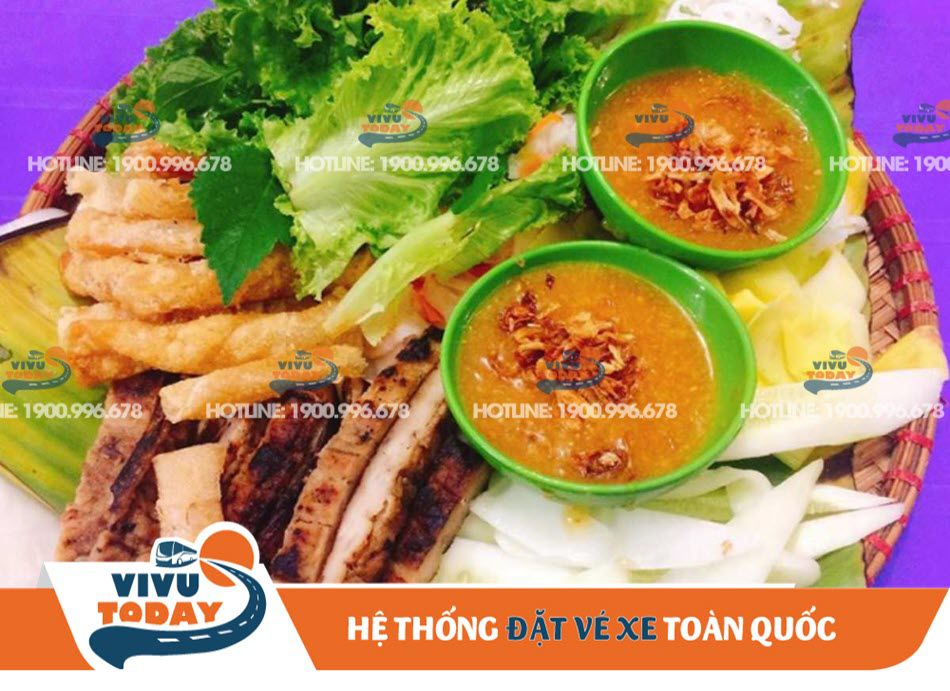 Món nem nướng 25 Lê Hồng Phong Nha Trang