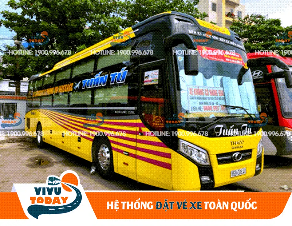 Xe khách Tuấn Tú đi Sài Gòn từ Phan Rang
