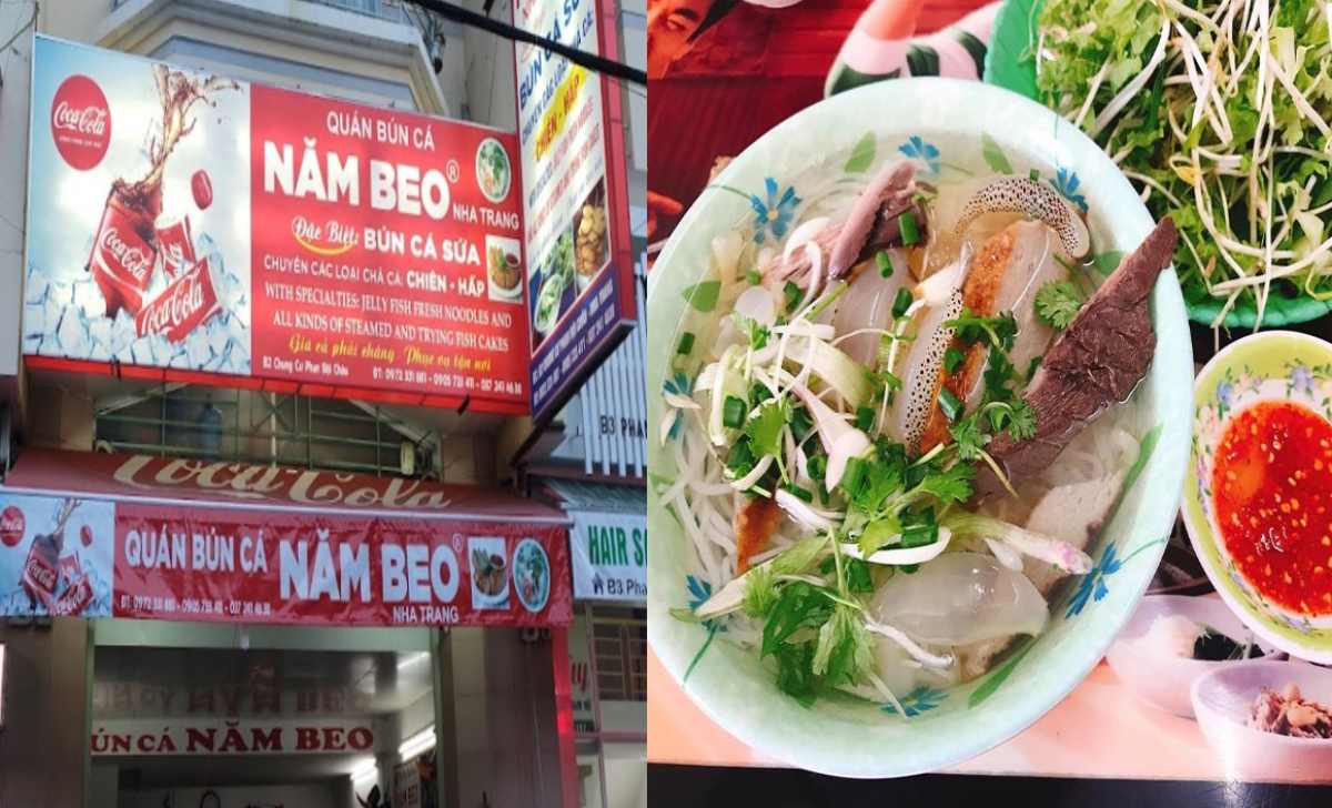 Bún chả cá Nha Trang