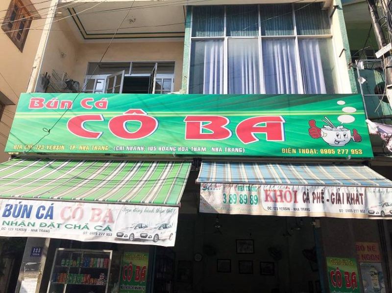 Bún chả cá Nha Trang