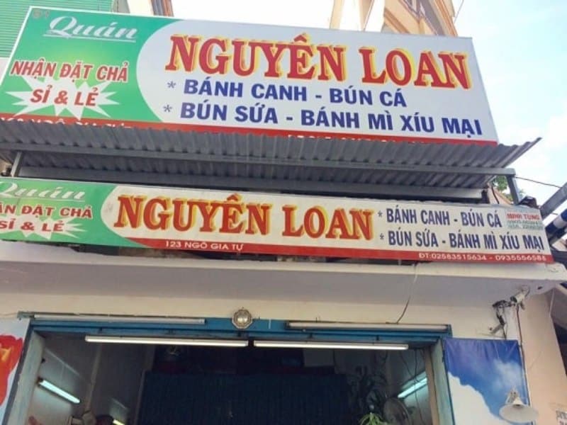 Bún chả cá Nha Trang