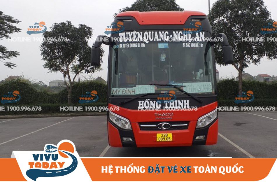 Xe khách Hồng Thịnh đi Nghệ An