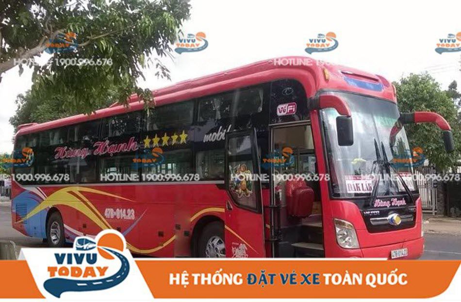 Xe khách Hùng Hạnh từ bến xe Đô Lương đi Đắk Lắk