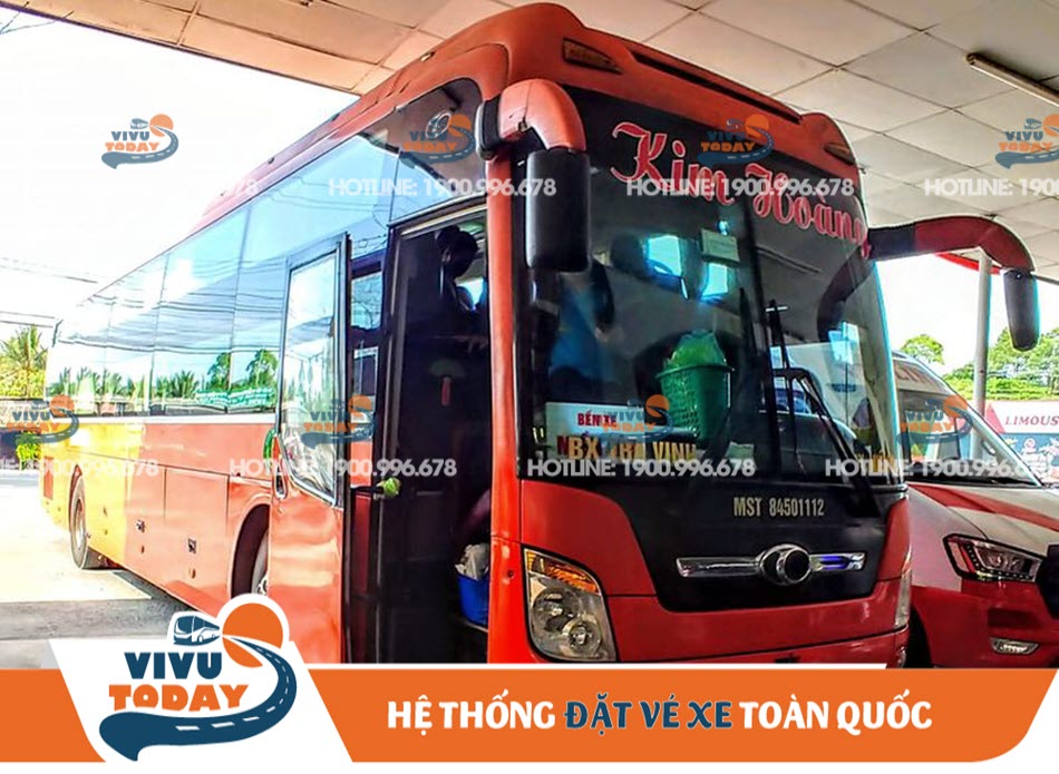 Nhà xe Kim Hoàng từ bến xe khách Vĩnh Long đi Sài Gòn