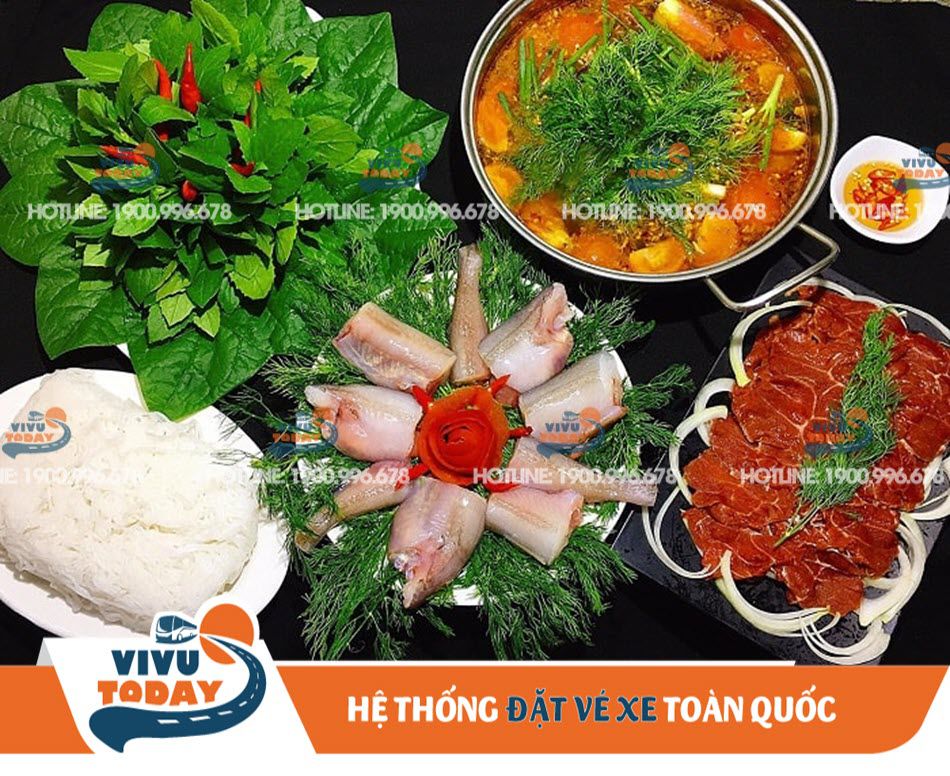 Đặc sản lẩu cá khoai - Quảng Bình