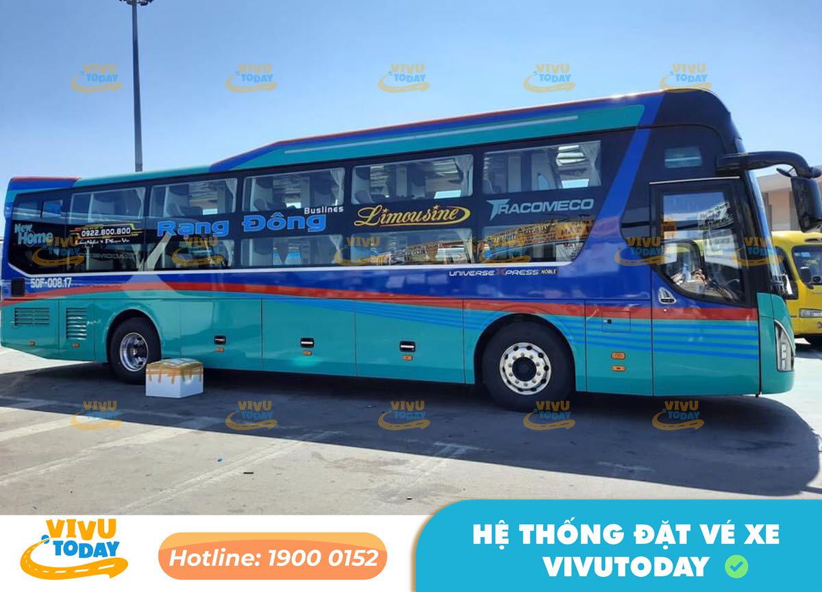 Nhà xe Rạng Đông Buslines từ Quy Nhơn đi Sài Gòn