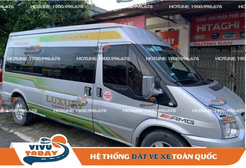 Nhà xe Việt Trung đi Phủ Lý - Hà Nam