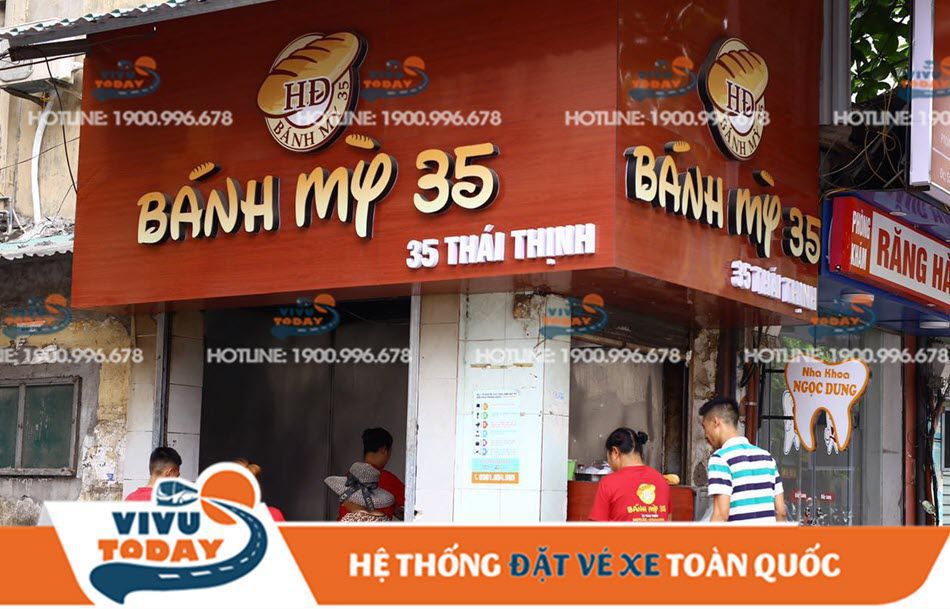 Quán bánh mì chảo Thái Thịnh Hà Nội