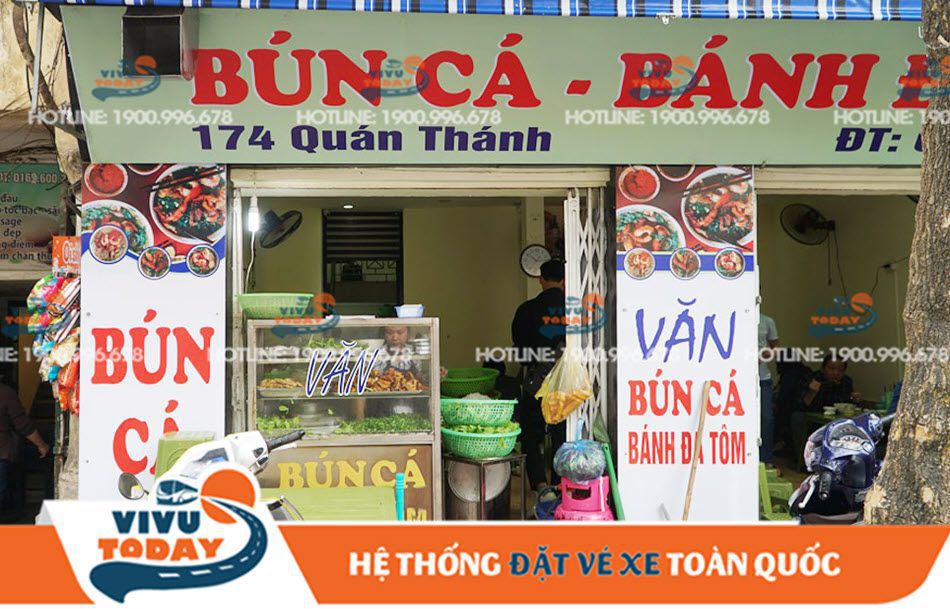 Quán bún cá Văn Hà Nội