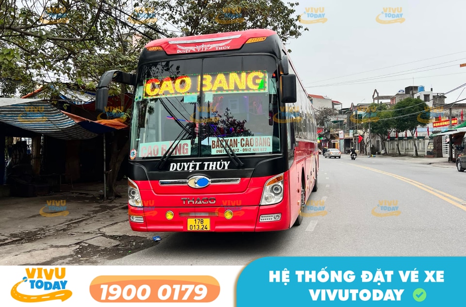 Nhà xe Duyệt Thủy tuyến Sài Gòn đi Thái Bình