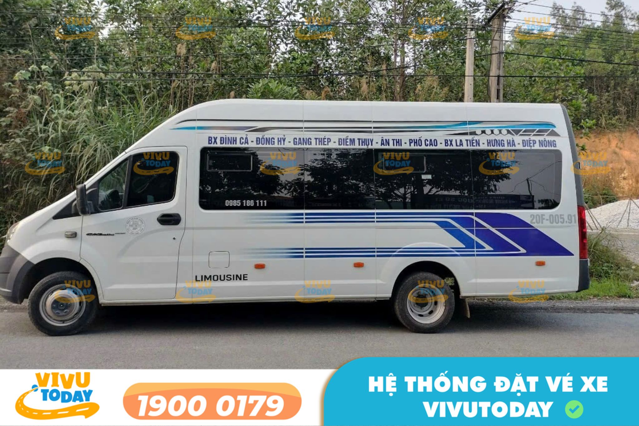 Nhà xe Khánh Hương tuyến Thái Nguyên đi Thái Bình