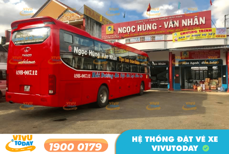 Nhà xe Ngọc Hùng - Văn Nhân tuyến Hà Nội đi Lâm Đồng