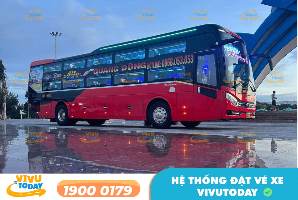 Nhà xe Quang Dũng Limousine tuyến Đà Nẵng đi Hải Phòng