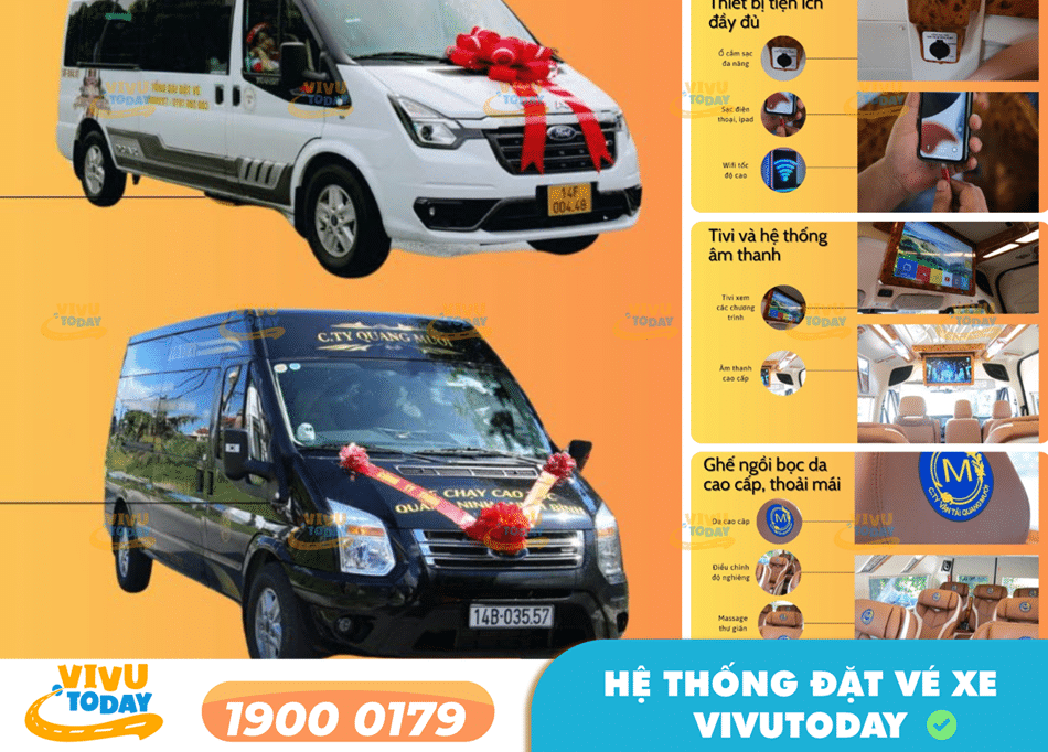Nhà xe Quang Mười tuyến Hải Phòng đi Nam Định