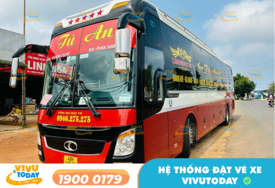 Nhà xe Tú An tuyến Đà Nẵng đi Gia Lai