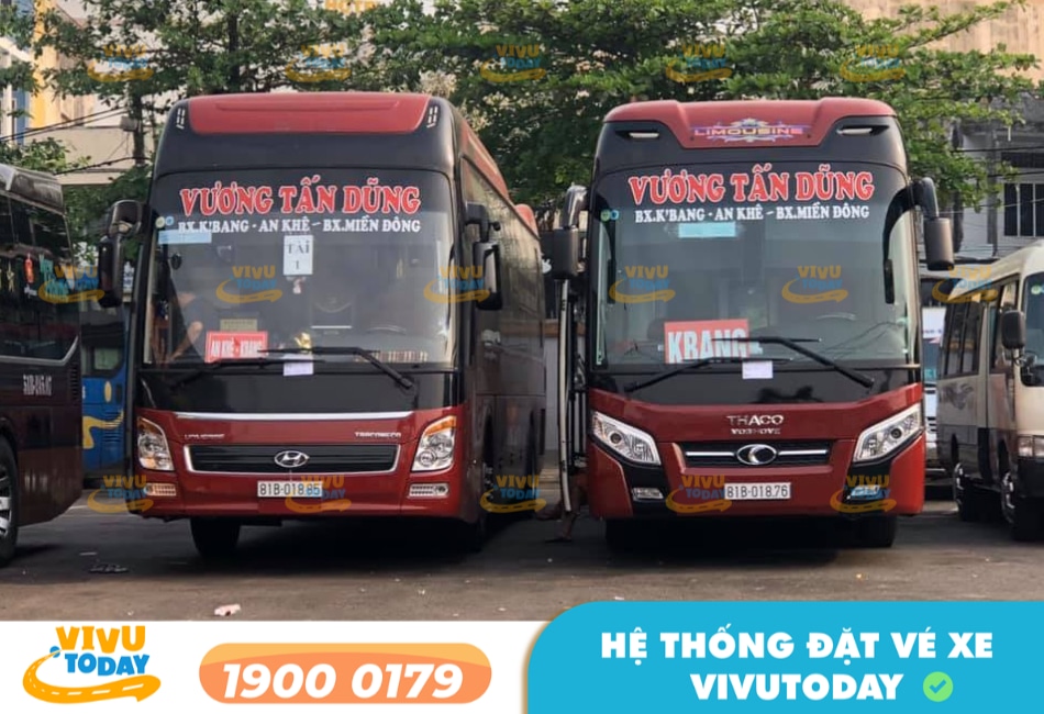 Nhà xe Vương Tấn Dũng tuyến Đà Nẵng đi Gia Lai