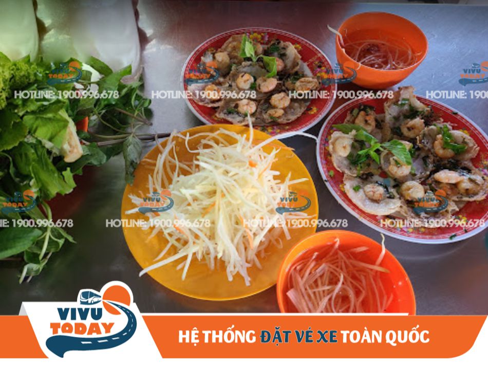 Món bánh khọt quán Cây Đa - Thành phố Vũng Tàu