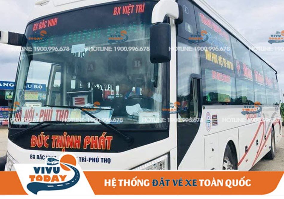 Nhà xe Đức Thịnh Phát tuyến Hà Nội đi Phú Thọ