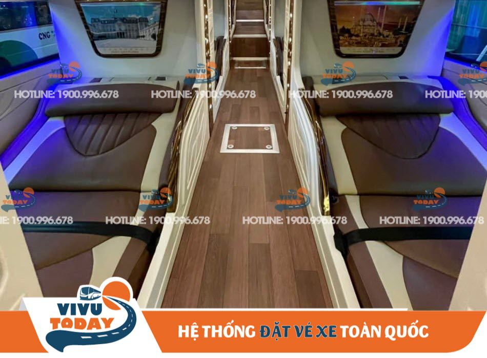 Xe giường nằm Như Quỳnh chuyên tuyến xe khách từ Phan Rang về Sài Gòn