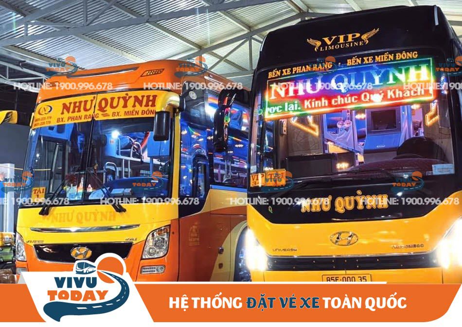 Nhà xe Như Quỳnh tuyến Phan Rang - Ninh Thuận đi Sài Gòn