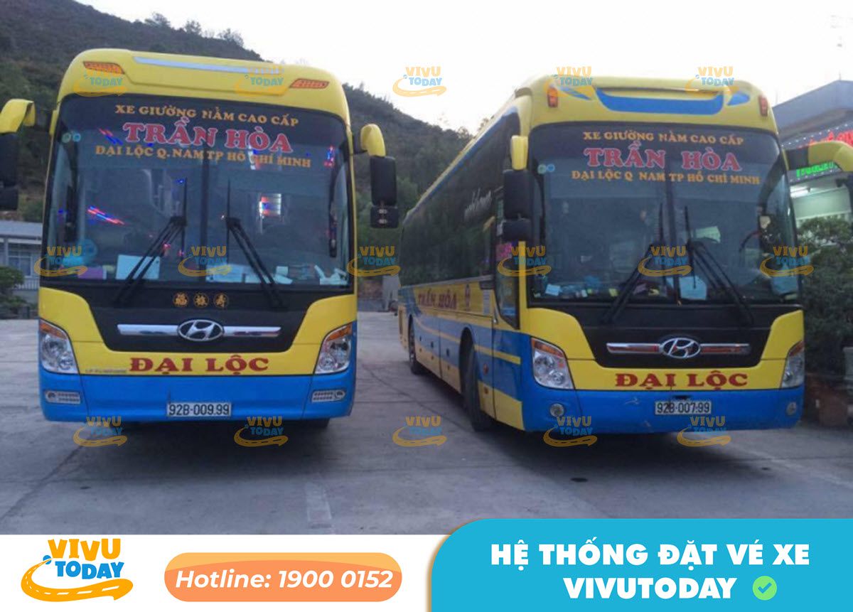Xe khách Trần Hòa đi Quảng Nam từ Sài Gòn