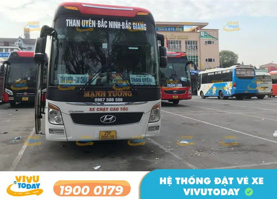 Nhà xe Mạnh Tường Than Uyên - Gia Lâm Hà Nội