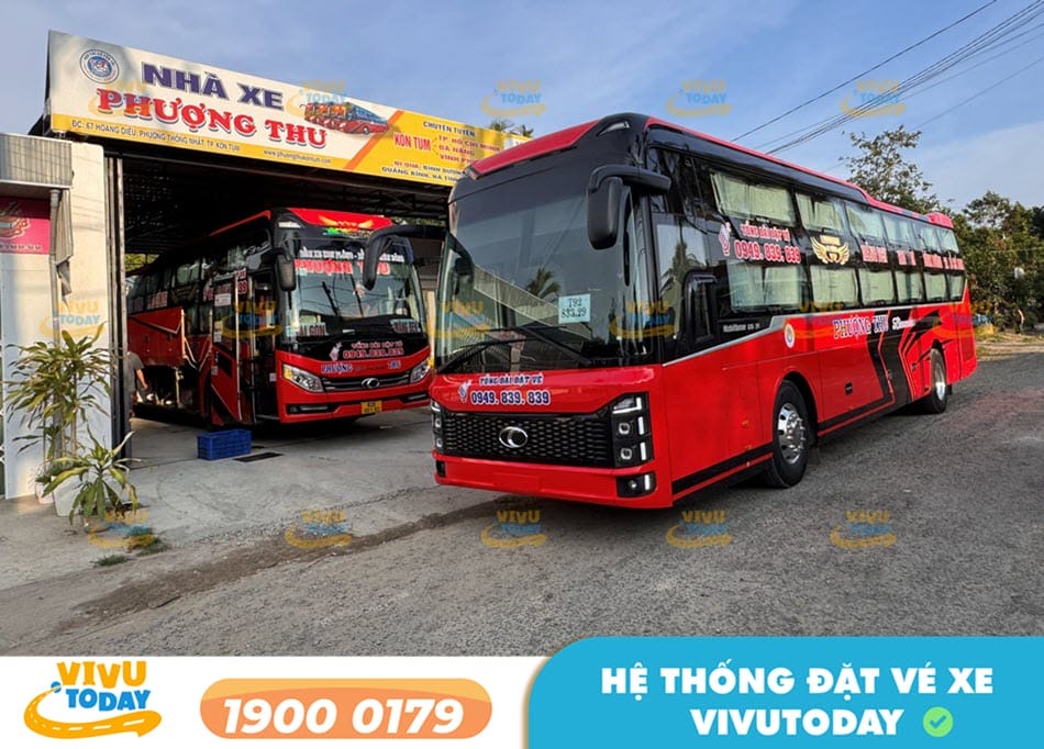 Nhà xe Phượng Thu tuyến xe Kon Tum đi Đà Nẵng uy tín