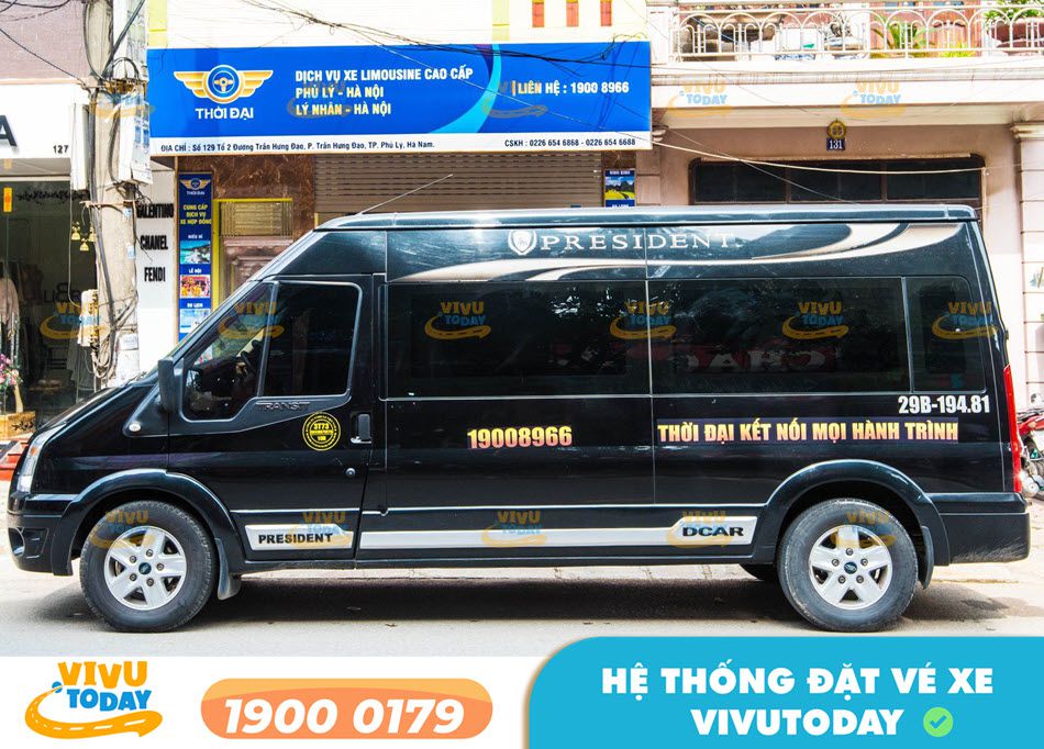 Nhà xe Thời Đại 4.0 Limousine tuyến Hà Nội - Hà Nam