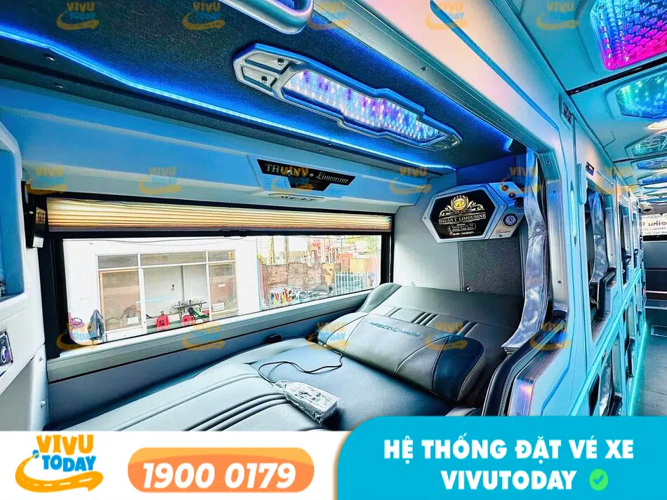 Nội thất cao cấp của nhà xe Thuận Ý Gia Lai