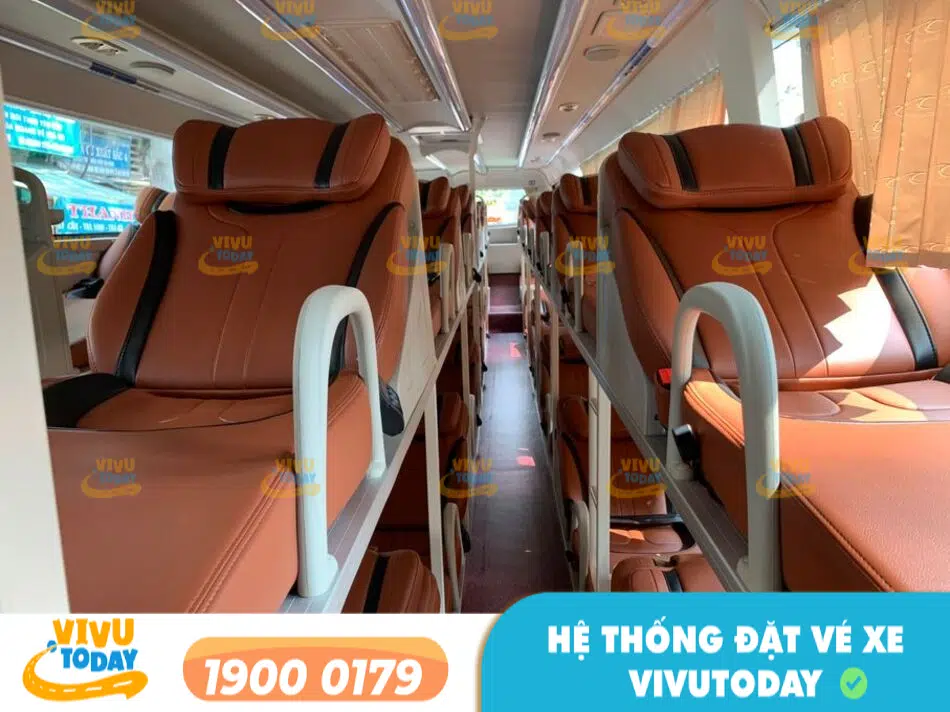 Nội thất cao cấp của nhà xe Thành Tâm