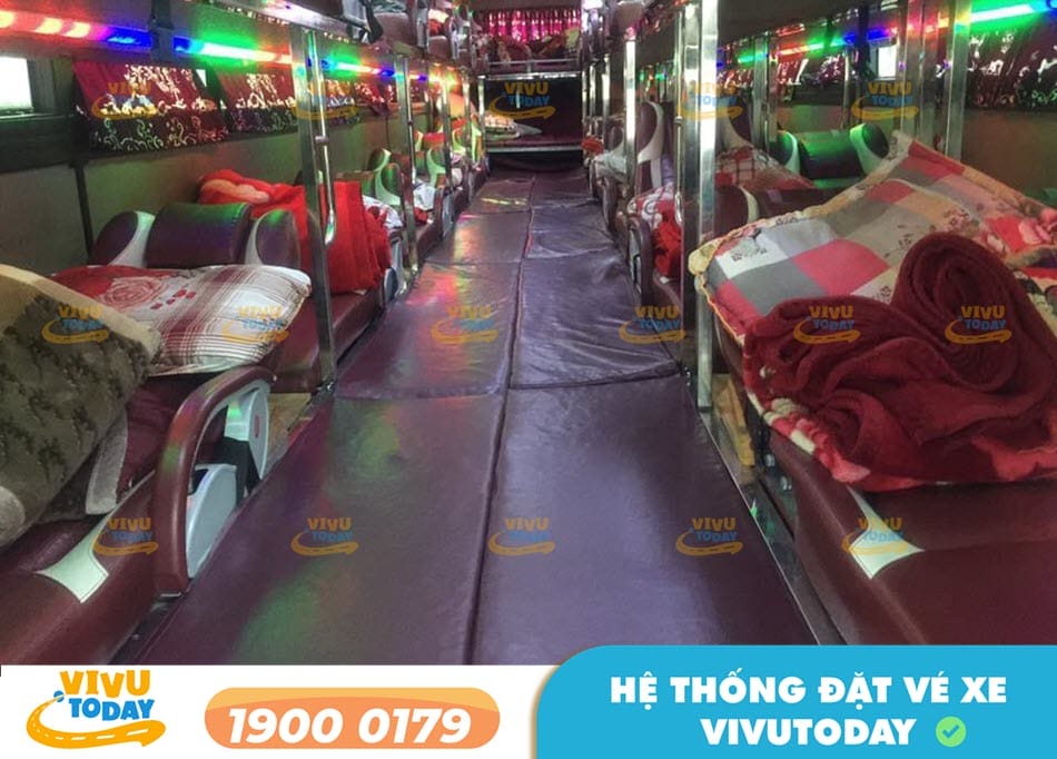 Tiện nghi xe giường nằm 45 chỗ của nhà xe Bảo Hà