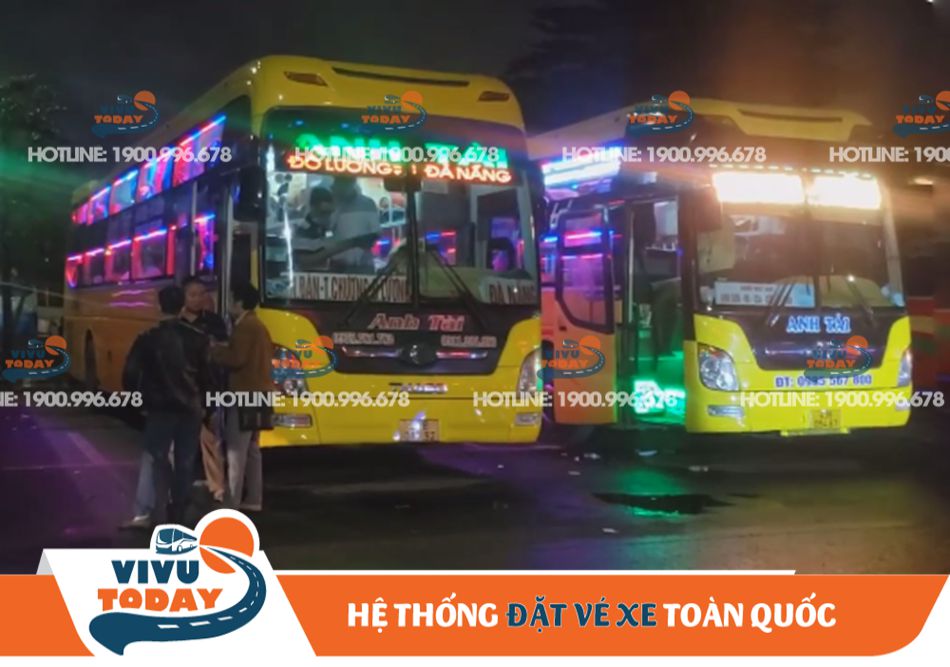 Xe khách Anh Tài từ bến xe Đô Lương đi Đà Nẵng