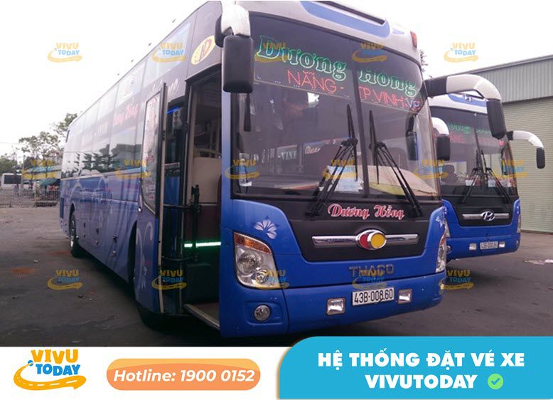 Nhà xe Dương Hồng từ Vinh đi Đà Nẵng