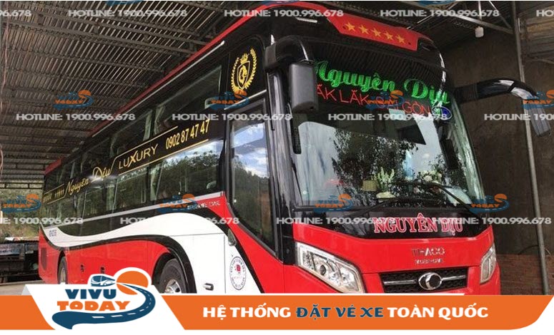 Nhà xe Nguyên Dịu đi Đắk Lắk