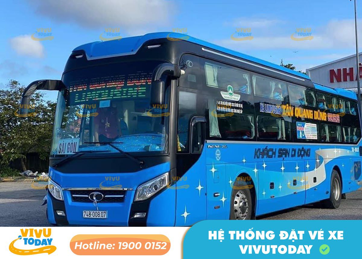 Xe khách Tân Quang Dũng Limousine từ Đà Nẵng đi Quảng Trị