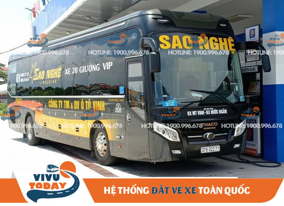Nhà xe Sao Nghệ Limousine Nhà xe Sao Nghệ Limousine đi Hà Nội