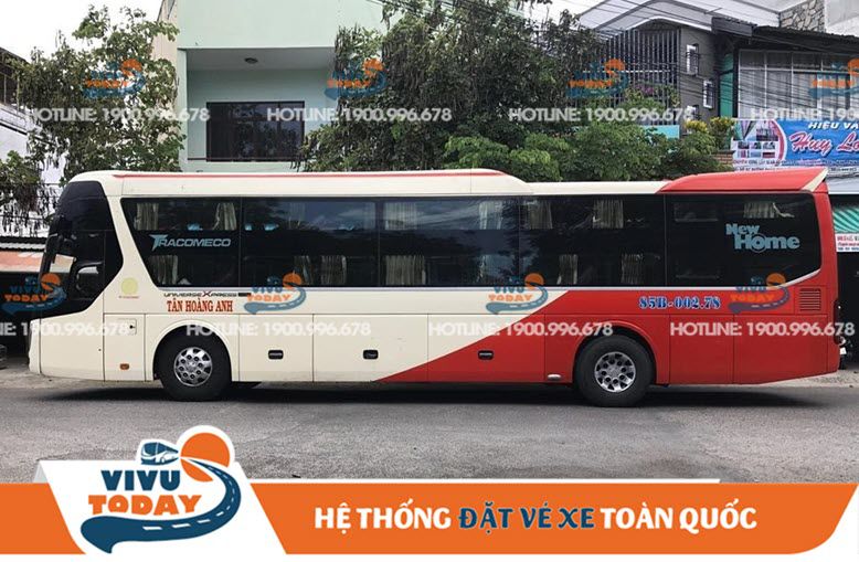 Xe Tân Hoàng Anh Lê Hồng Phong đi Ninh Thuận
