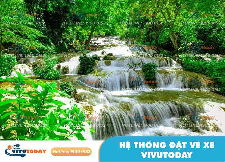Thác Mây một trong những thác nước đẹp ở Thanh Hóa