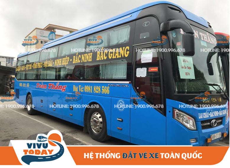 Nhà xe Toàn Thắng Lai Châu đi Bắc Ninh