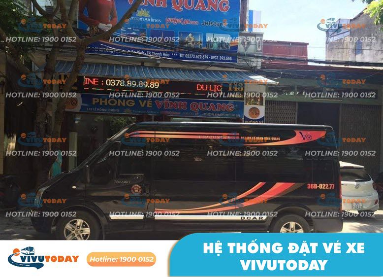 Xe khách Vĩnh Quang về Thanh Hóa