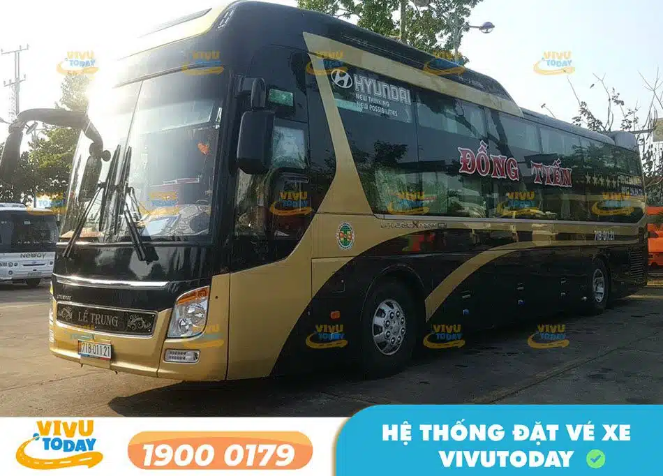 Xe khách Đồng Tiến Bến Tre đi Sài Gòn