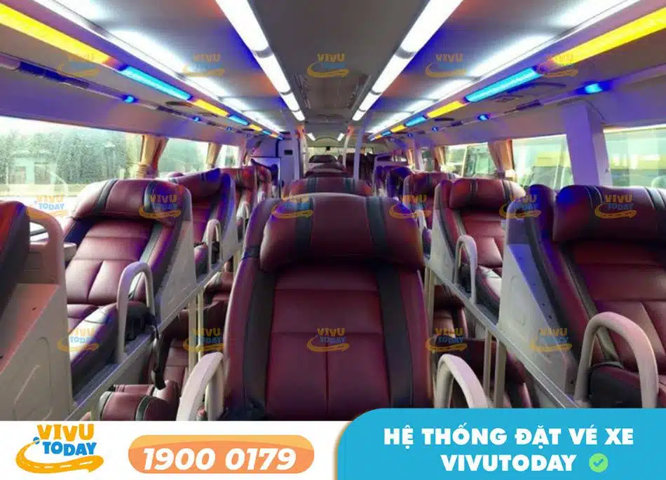 Xe giường nằm 41 chỗ của xe Hà Trang Lai Châu
