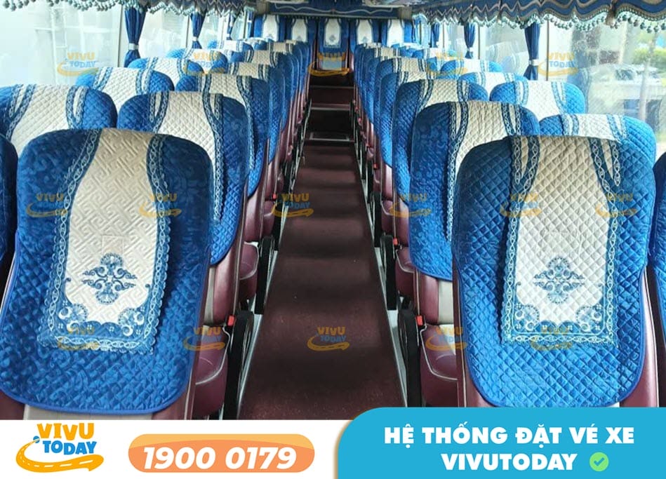 Nội thất xe ghế ngồi thế hệ mới của nhà xe Ngọc Minh
